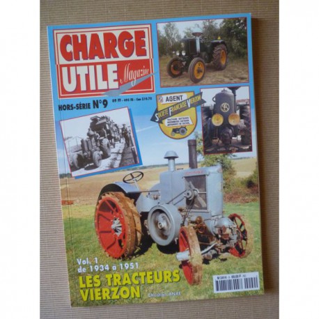 Charge Utile HS n°9, Les tracteurs Vierzon 1934-1951
