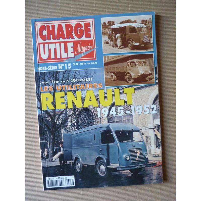 Charge Utile HS n°15, Les utilitaires Renault 1945-1952