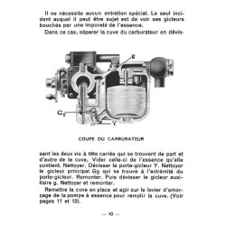 Citroën 9cv et 11cv, notice d'entretien