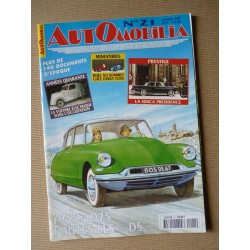 Automobilia n°21, Citroën DS 55-75, Simca Présidence, voiture électrique, Vernet Pairard