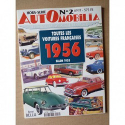 AutOmobilia HS n°2, Toutes les voitures françaises 1956, salon 1955