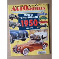 AutOmobilia HS n°16, Toutes les voitures françaises 1950, salon 1949