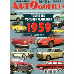 AutOmobilia HS n°21, Toutes les voitures françaises 1959, salon 1959