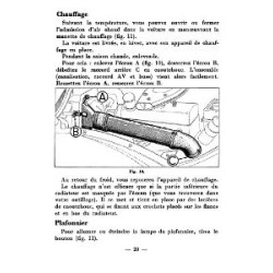 Citroën moteur 11D, notice d'entretien