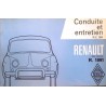 Renault Dauphine Gordini R1091, notice d'entretien