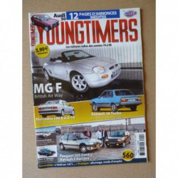 Youngtimers n°21, MGF, Renault 18 Turbo, Mercedes 190E w201, Audi 50, Peugeot 205 Gentry, R5 Baccara