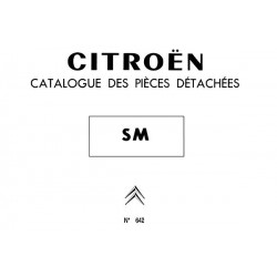 Citroën SM, catalogue de pièces