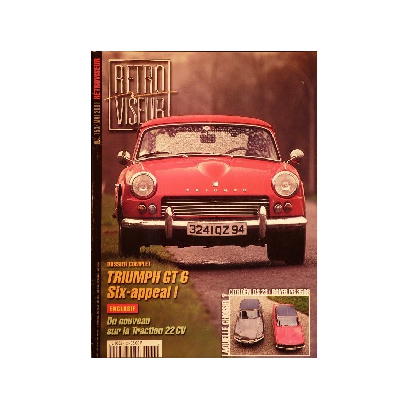 Rétroviseur n°153, Triumph GT6