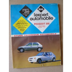 L'EA Peugeot 205 essence moteur TU de 1987-91, dont Rallye