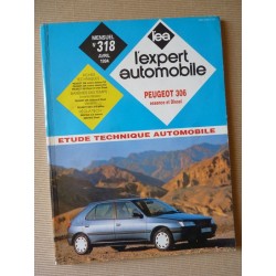 L'EA Peugeot 306 phase 1, berline essence et Diesel