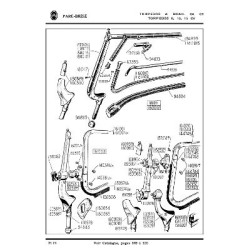 Citroën C4, C6 et Rosalie, catalogue de pièces carrosseries