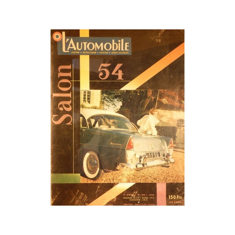 L'Automobile, salon 1954