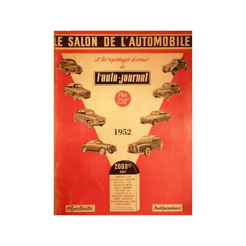 L'Auto Journal, salon 1952