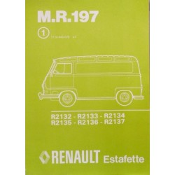 Renault Estafette, manuel de réparation